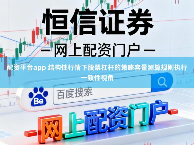 配资平台app 结构性行情下股票杠杆的策略容量测算规则执行一致性视角