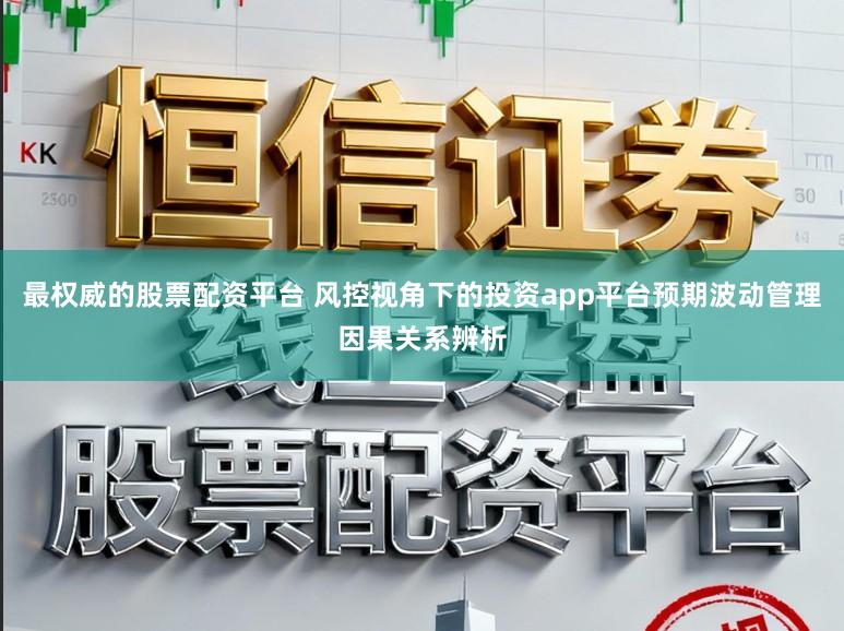 最权威的股票配资平台 风控视角下的投资app平台预期波动管理因果关系辨析