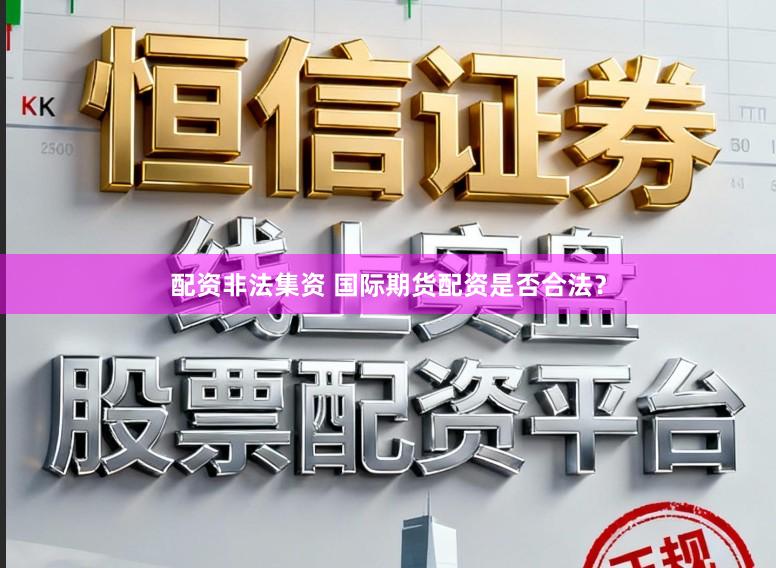 配资非法集资 国际期货配资是否合法？