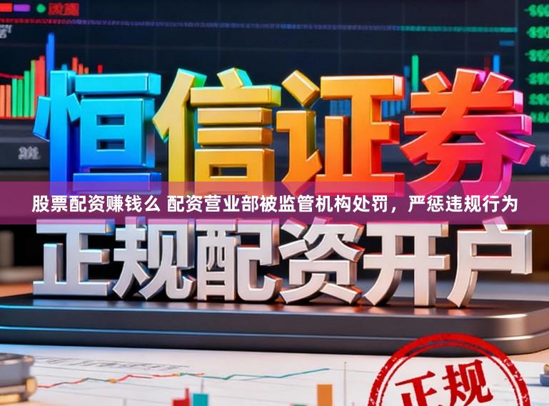 股票配资赚钱么 配资营业部被监管机构处罚,严惩违规行为